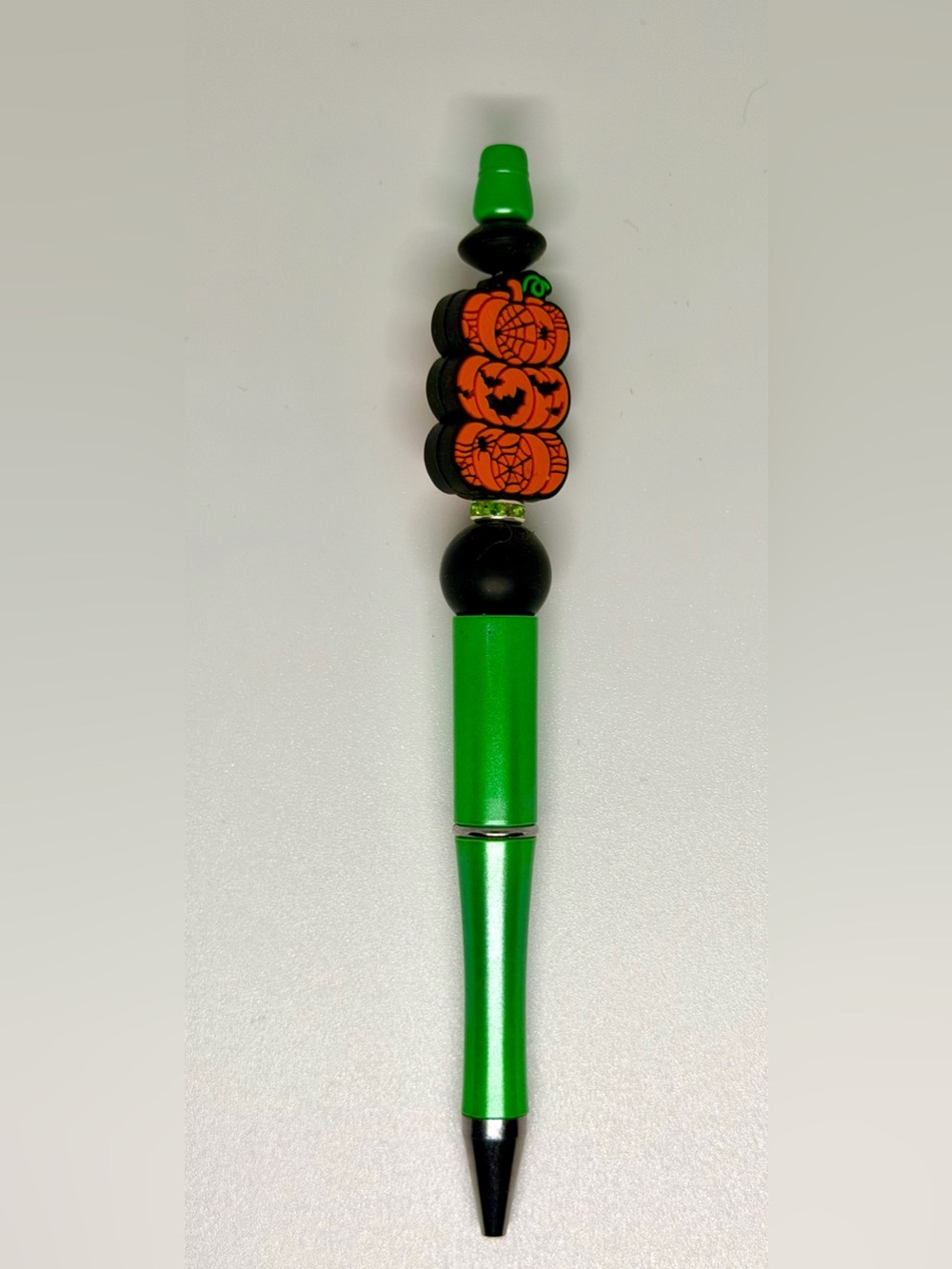 Halloween Pumpkin Pen - Green & Orange